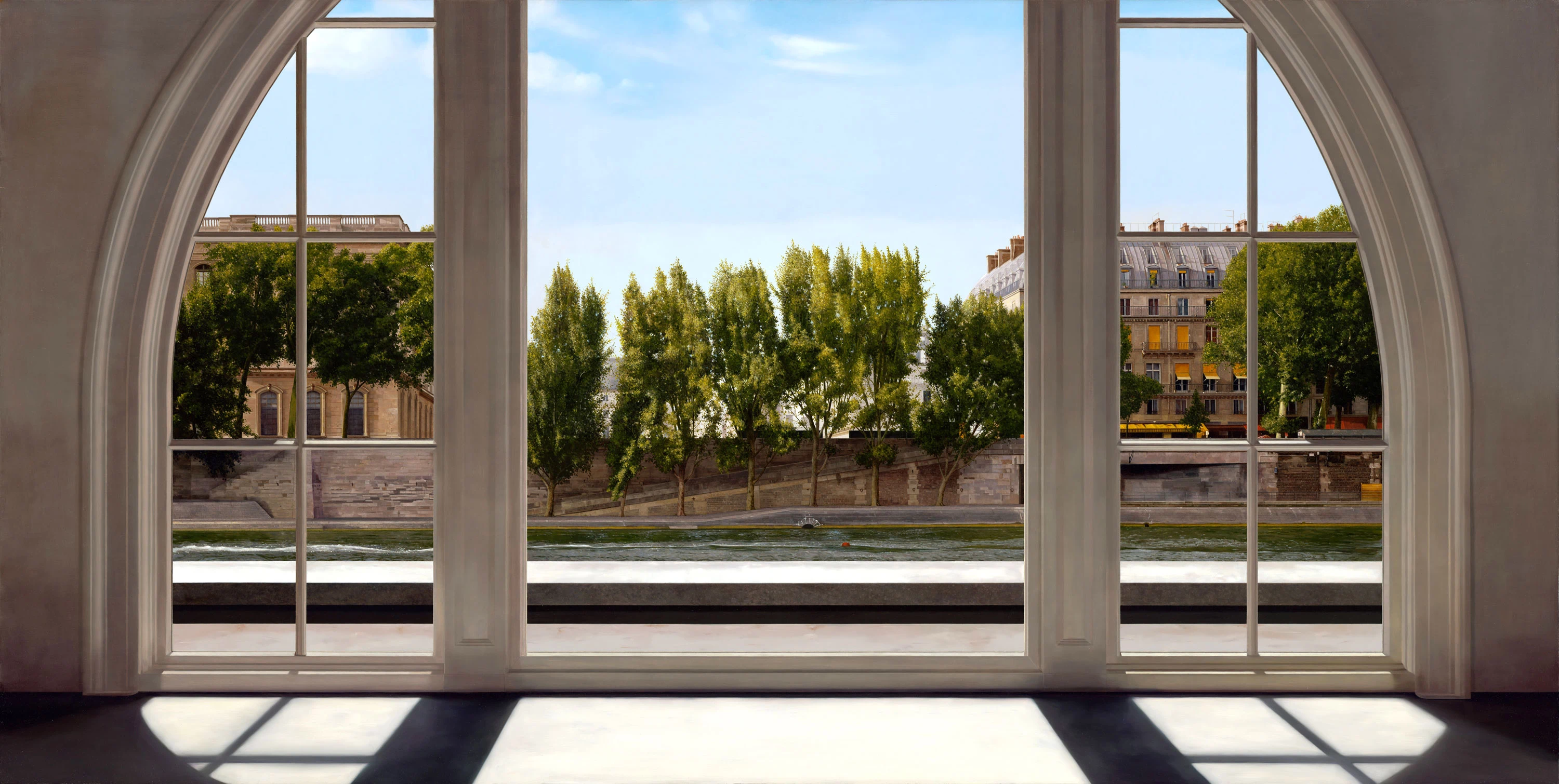 Fine Moments on the Banks of the Seine,Portion,塞納河畔的美好時光,局部